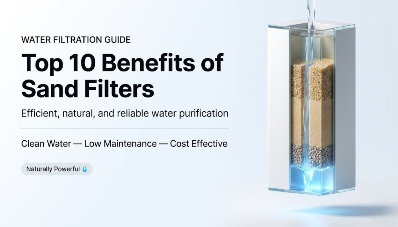Top 10 Benefits of Using Sand Filters for Clean Water