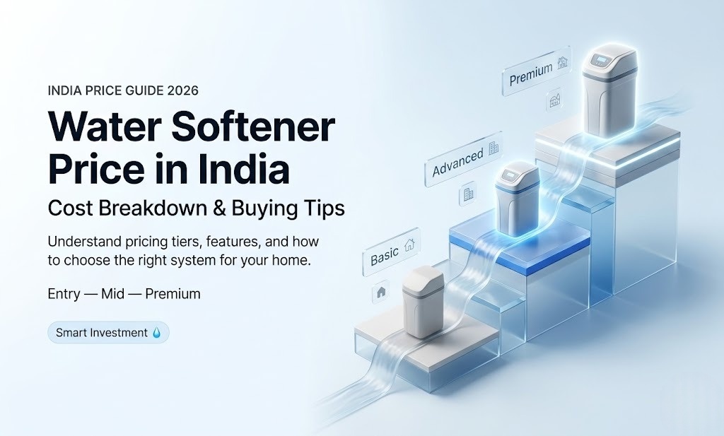 Water Softener Price in India 2026: Cost Breakdown & Tips