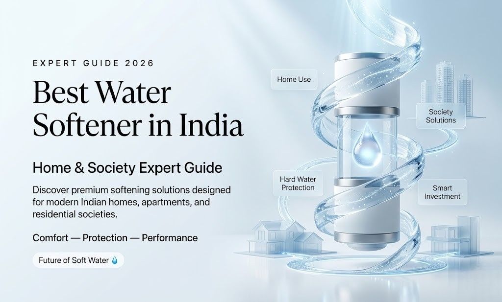 Best Water Softener in India: Home & Society Expert Guide (2026)