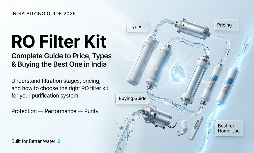 RO Filter Kit – Complete Guide, Price List & Buying Tips for India (2025)