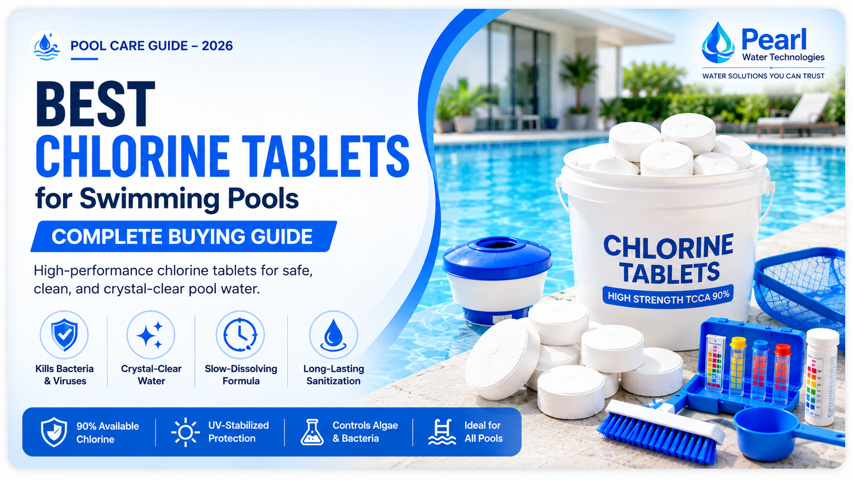 Best Chlorine Tablets for Swimming Pools: Complete Buying Guide