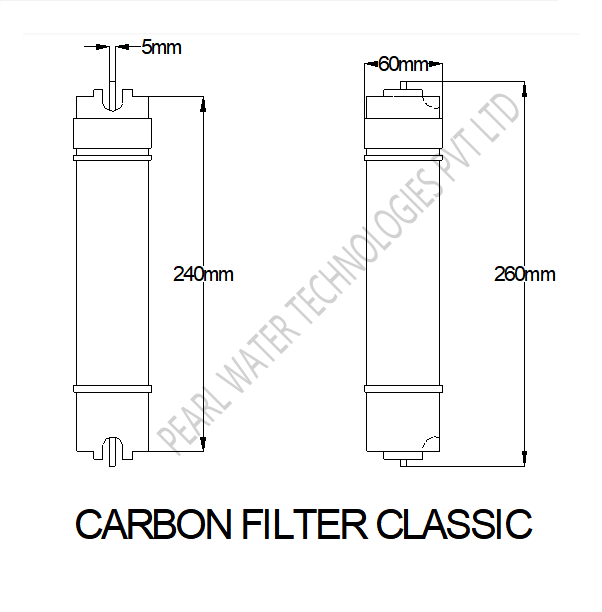 Carbon Filter and Sediment Filter Combo (Classic)