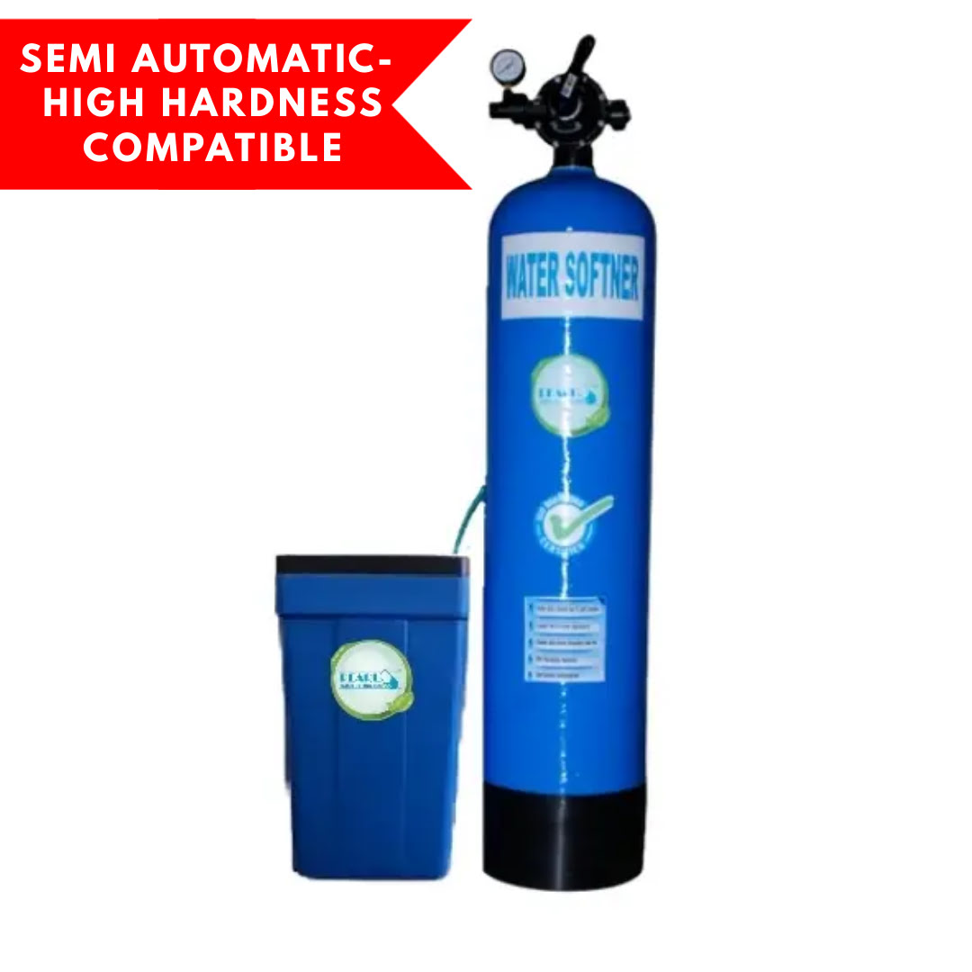 3000 LPH, Semi-Automatic Water Softener, Inlet Hardness upto 1500 PPM