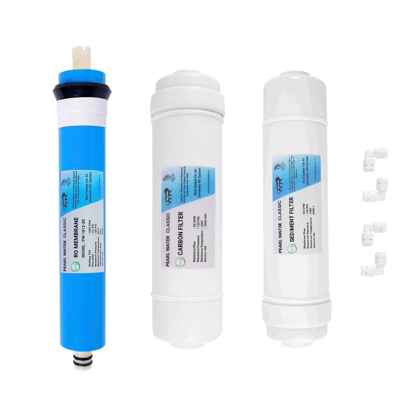 Hague H3500 Compatible Water Filter Kit – 4-Stage RO Membrane & VOC Filter By HID Matrikx