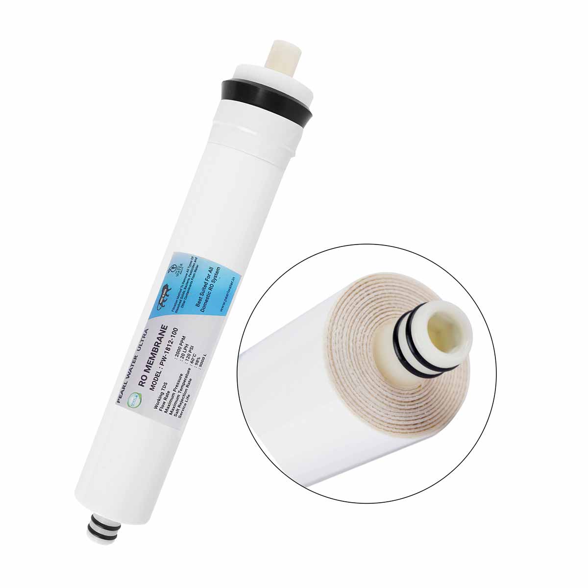 RO Filter Kit with RO Membrane 20 LPH & Inline Filters (Ultra)