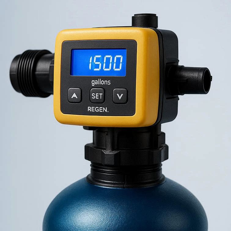 1000 LPH Water Softener Fully-Automatic for Inlet Hardness upto 1500 PPM