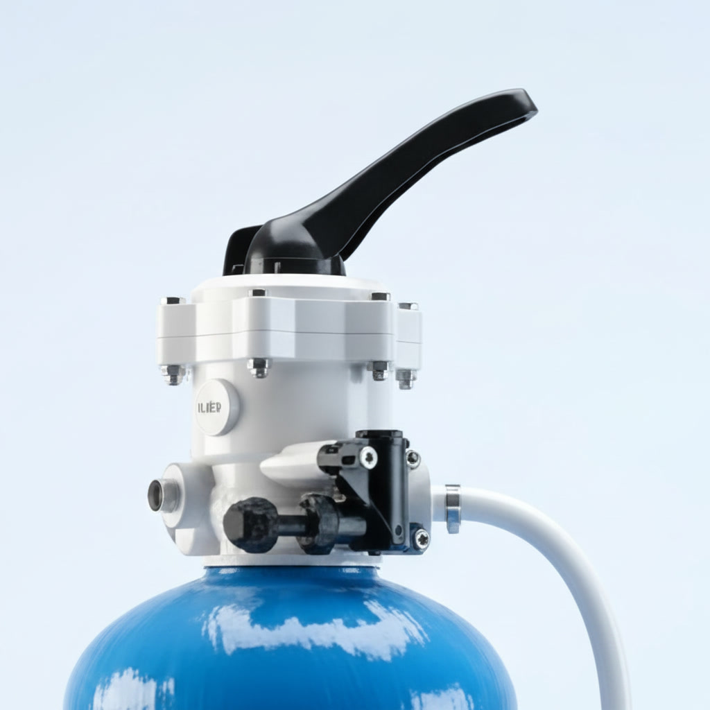 500 LPH Semi-Automatic Domestic Water Softener Inlet Hardness 1500 PPM