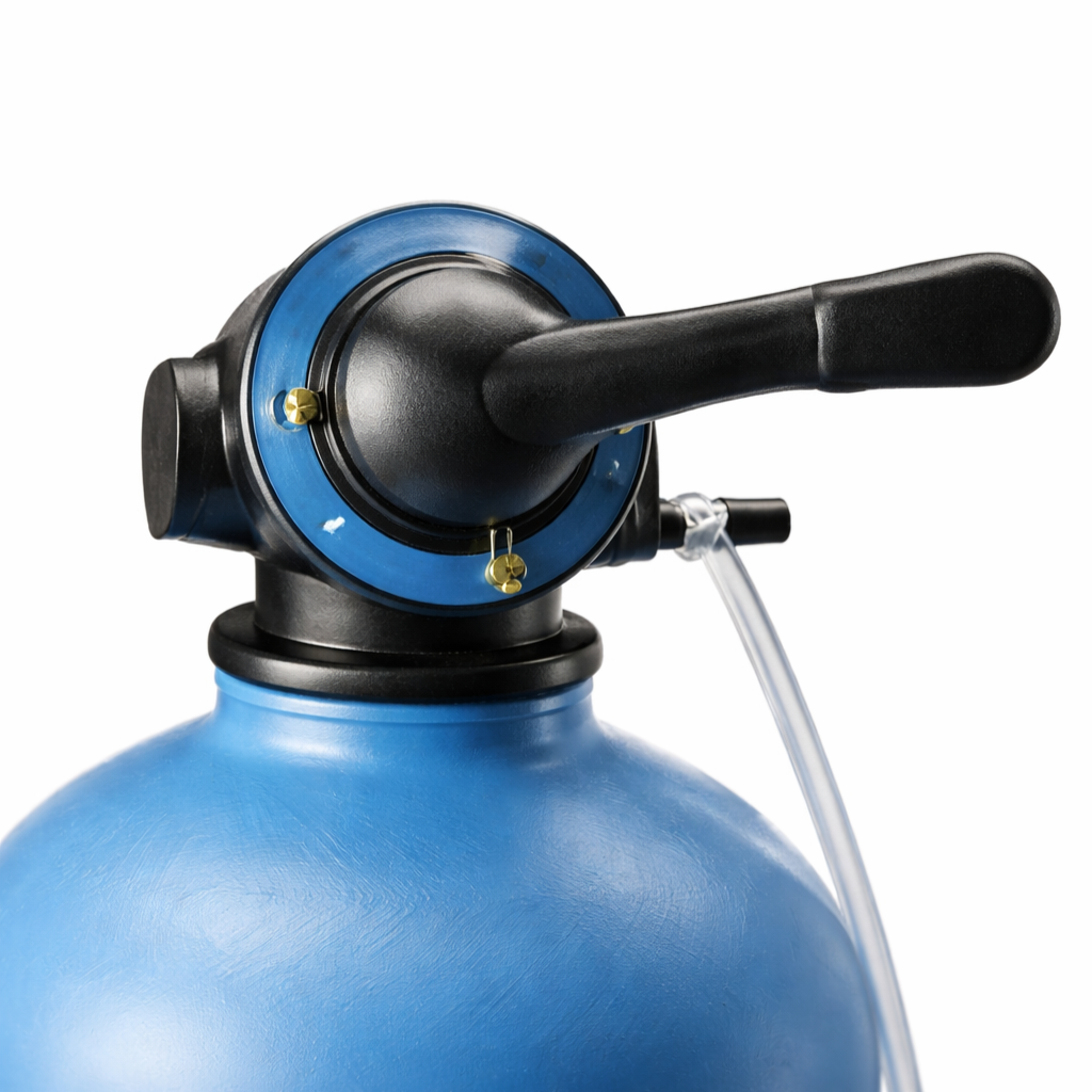 1000 LPH Water Softener Semi-Automatic for Inlet Hardness upto 500 PPM