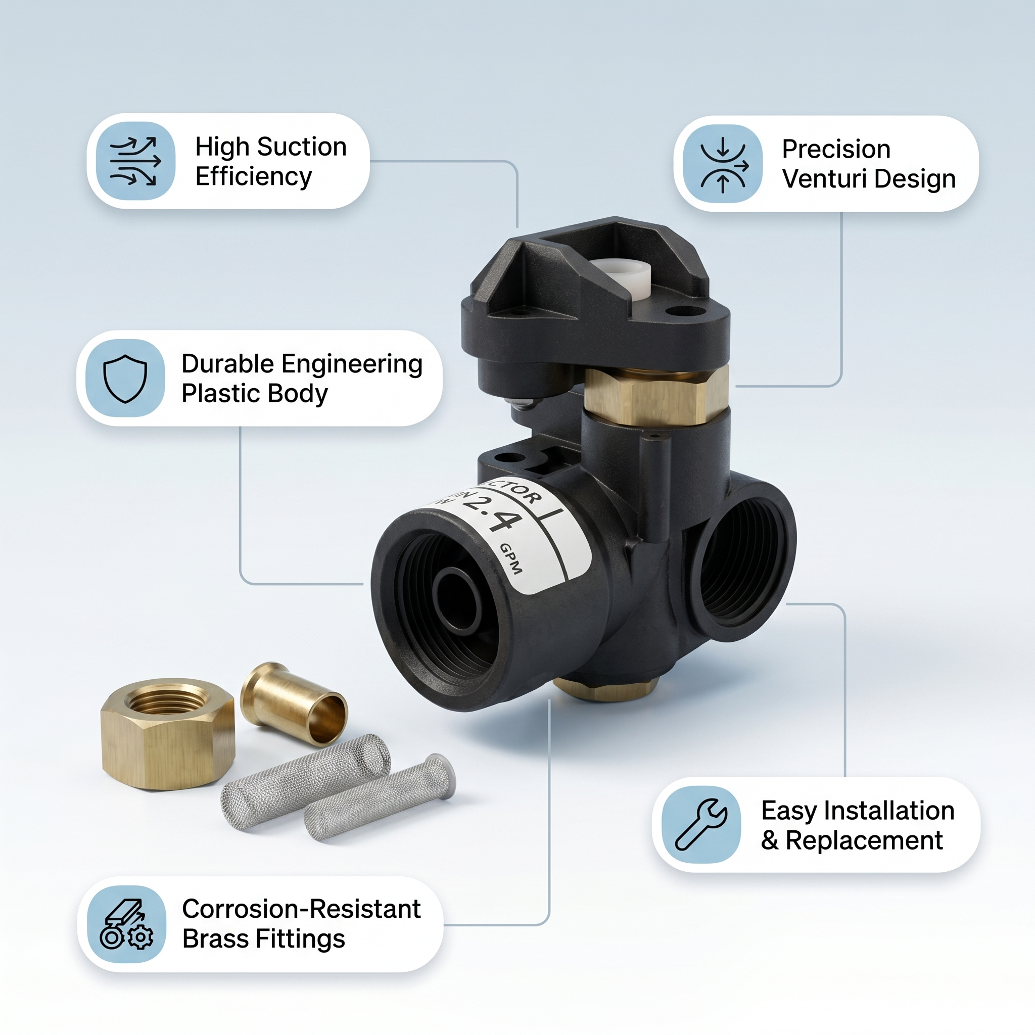 Water Softener Injector