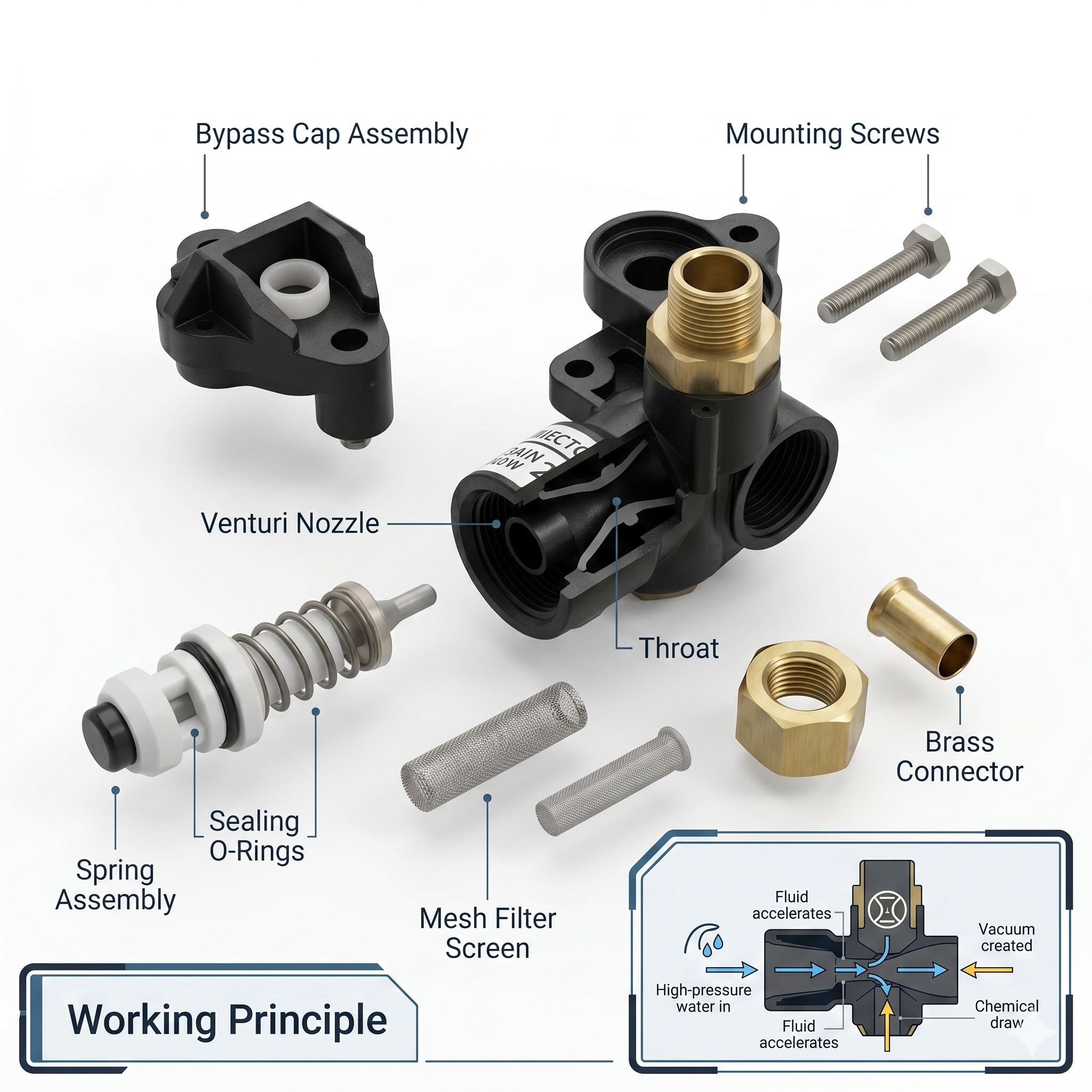 Water Softener Injector