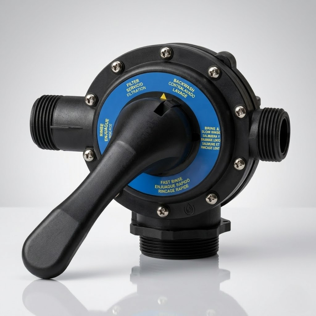 Pearl Water FRP Vessel (10×54) with UKL 25 NB Top Side Mount Softener Multiport Valve (MPV)