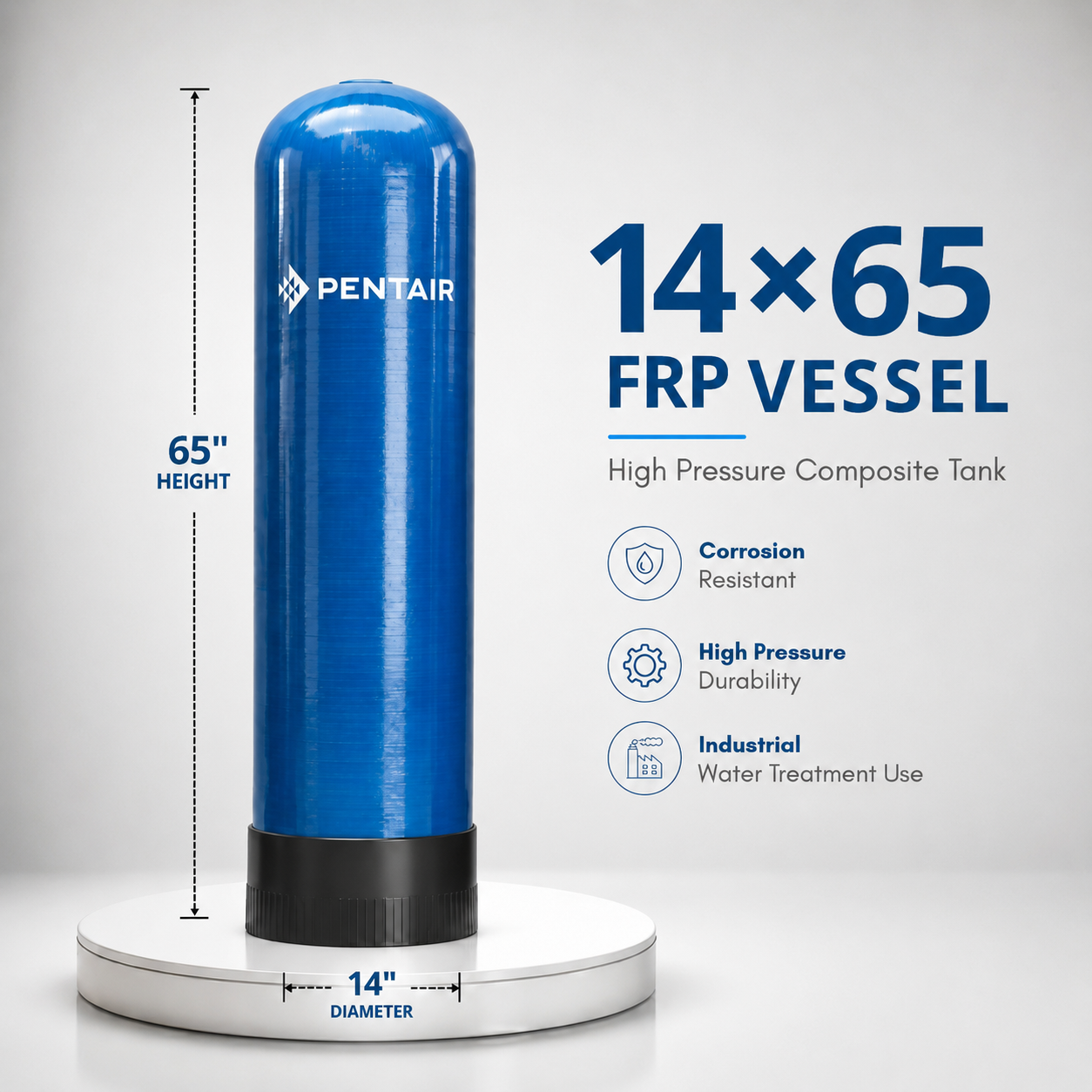 Pentair FRP Vessel 14*65