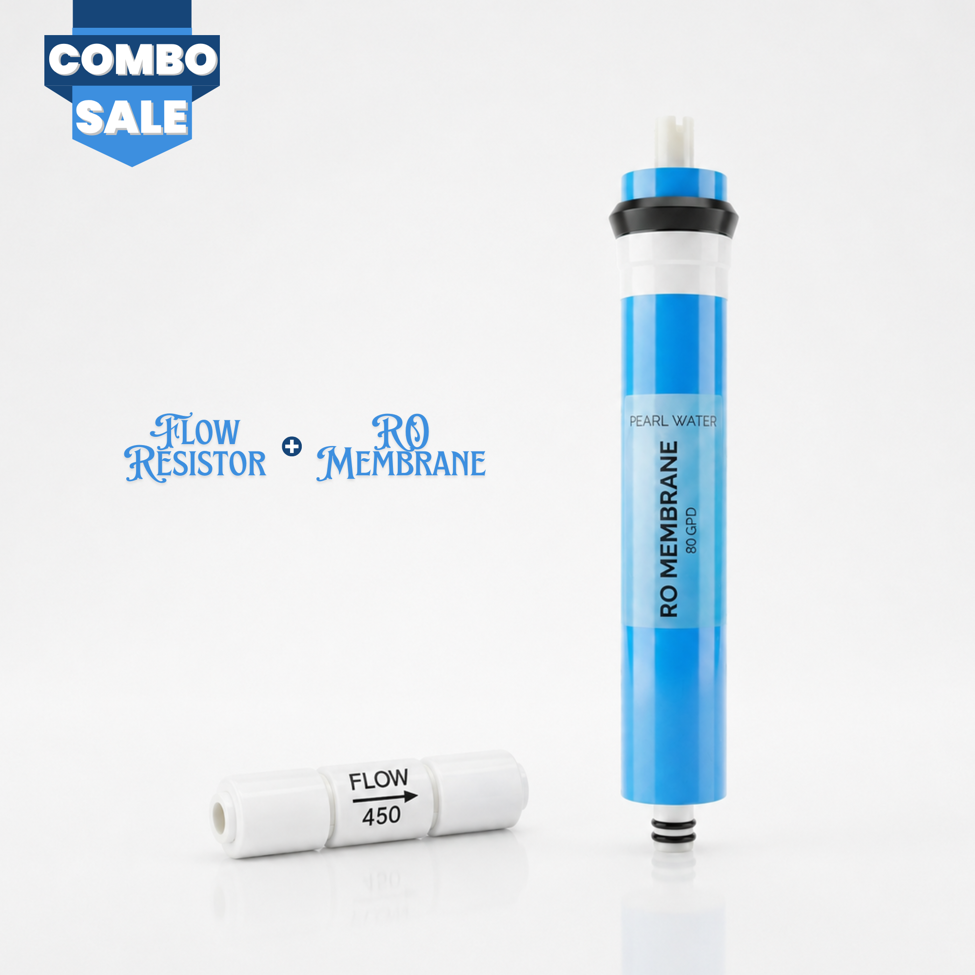 RO Membrane Filter 15 LPH Classic with Flow Resistor
